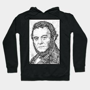 STENDHAL pencil portrait Hoodie